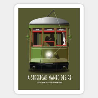 A Streetcar Named Desire - Alternative Movie Poster Magnet